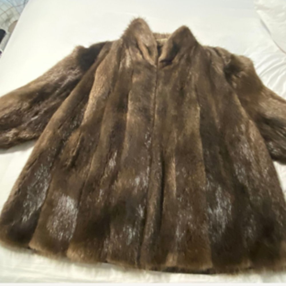 Beaver Fur Coat PreOwned